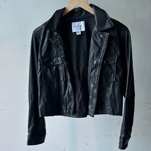 Velvet by Graham & Spencer Marilee Faux Leather Jacket
